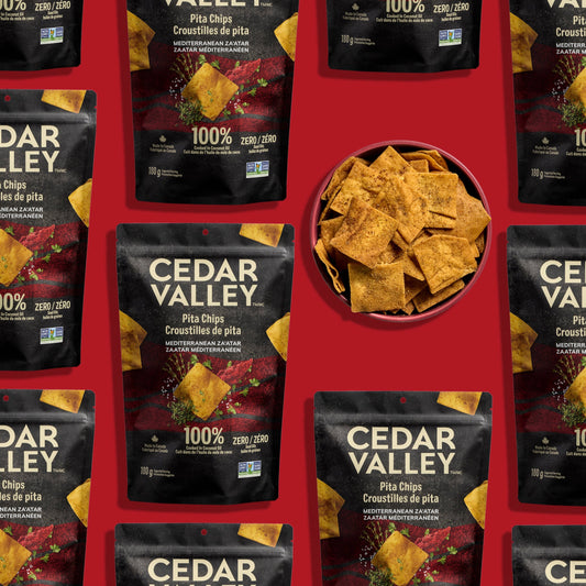 Mediterranean Za'atar Pita Chips