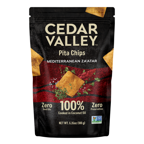 Mediterranean Spice pita chips